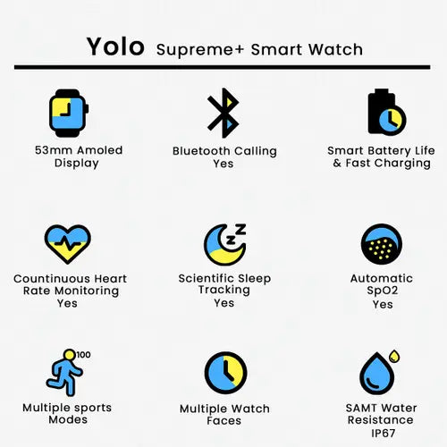 Yolo Arena SmartWatch