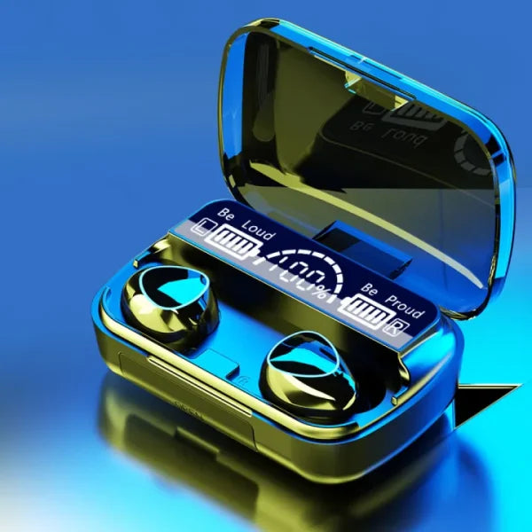 M10 TWS Wireless Bluetooth Earbuds With Built-in Power bank