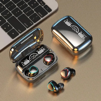 M10 TWS Wireless Bluetooth Earbuds With Built-in Power bank